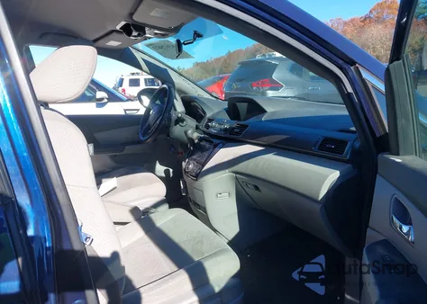 2014 Honda Odyssey Ex from USA, damaged, VIN 5FNRL5H49EB001658